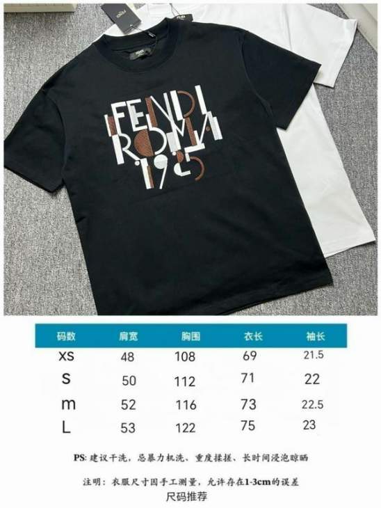 Picture of Fendi T Shirts Short _SKUFendiXS-Lhgntx2113831